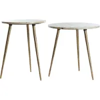 Light & Living Bijzettafel zeca d48h53cm grs