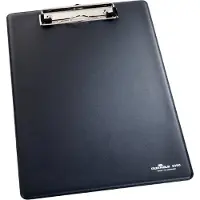 Durable Klembord 2350 A4 met kopklem zwart - 3 stuks