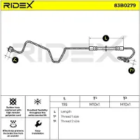 RIDEX 83B0279 Remslang