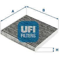 Ufi 54.286.00 Interieurfilter
