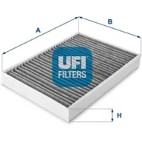 Ufi 54.159.00 Interieurfilter