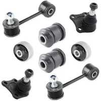 RIDEX 771R0163 Reparatieset, wielophanging