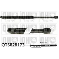 Quinton Hazell QTS828173 Gasveer achterklep