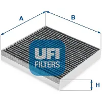 Ufi 54.274.00 Interieurfilter