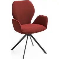 NIEHOFF SITZMÖBEL Colorado Trend-Line design fauteuil ijzer/geweven stof - 180° draaibaar