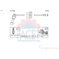 Facet 4.9401 Bougiekabels