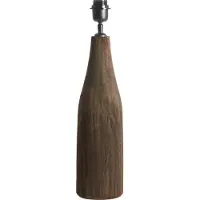 Light & Living Lampvoet Ø13x42 cm TRAPINO hout mat donker bruin