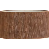 Light & Living Kap ovaal recht smal 38-17,5-28 cm PENNY bruin