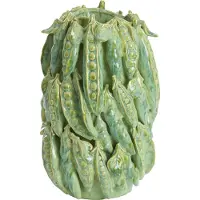 Light & Living Vaas deco Ø21x31 cm FABA keramiek mint groen