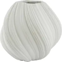 Light & Living Vaas deco Ø52x48 cm YATUNG crème (Wit, 52x48x52cm)