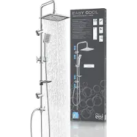 Eisl EASY COOL hoofddouche set | chroom - DX12007