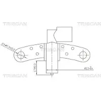 TRISCAN 8855 25102 Krukassensor