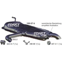 ERNST 155076 Einddemper
