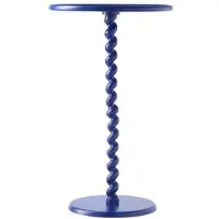 Pols Potten Bar Table Twister Dark Blue