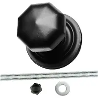 HDD Pro Voordeurknop Top 804 Zwart 64mm