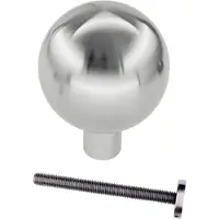 HDD Pro Voordeurknop Top B 60 Massief Inox Plus