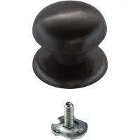 HDD Pro Voordeurknop Top 804 Gunmetal
