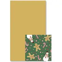 Duni Kerst Tafeldecoratie Combipakket Goud 4,3 X 20 X 35 Cm