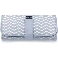 Kipkep Napper - Verschoonmatje - Silver Grey - Waterproof - Dik - Wasmachine - Duurzaam (excl. Luieretui)