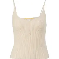 QS Gebreide top beige