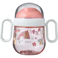 Mepal Mio Antilekbeker 2.0 Little Dutch - 200 ml - Makkelijk vast te houden - Kinderservies - Flowers & Butterflies
