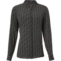 Comma Blouse zwart / wit
