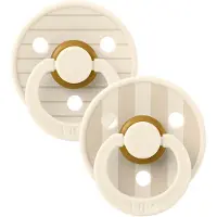 BIBS 1 Studio Duo Pin Vanilla | 2 stuks
