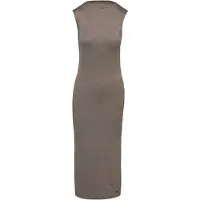 QS Jurk beige gemêleerd