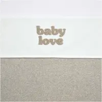 Meyco wieg laken baby love