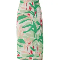 s.Oliver Black Label Rok ecru / groen / pink / wit