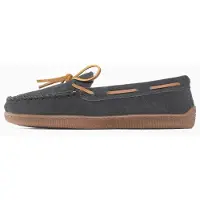 Minnetonka Mocassins 'Pileline' bruin / donkergrijs