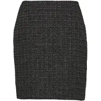 Comma Skirts Grey/black Maat: 38 | Mini Rokken Outlet | Dames | Grijs