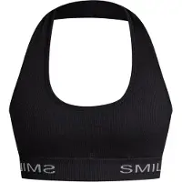 SMILODOX Sporttop 'Azura' grijs / zwart