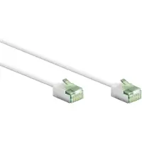 Goobay UFTP CAT8.1 slimline netwerkkabel | LSZH | wit | 5 meter