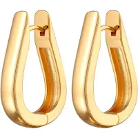 Elli Oorbellen 'Oval' goud