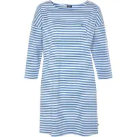 H.I.S. Nachthemd blauw / wit