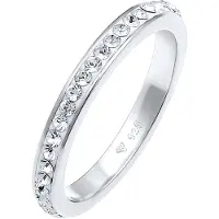 Elli Ring zilver / transparant