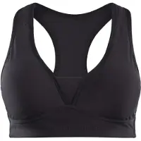 Winshape Sport-bh PUSB102-zwart Push-upbeha met geïntegreerde inlays
