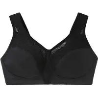 Sheego Sport bh zwart