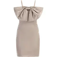 Faina Cocktailjurk taupe