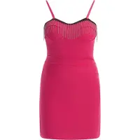 Faina Cocktailjurk pink / zwart