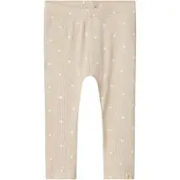 Lil´ Atelier Leggings 'NBFGago' crème / greige