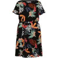 Usha Jurk gemengde kleuren / zwart