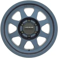 Method Wheels Method MR701 17x8.5 0mm Offset 6x5.5 106.25mm CB Bahia Blue Wheel