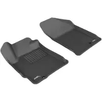 3D MAXpider 2007-2012 Nissan Altima Coupe/Sedan Kagu 1st Row Floormat - Black