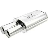 Magnaflow Muffler W/Tip Mag SS 14X5X8 2.25/3 - 14815
