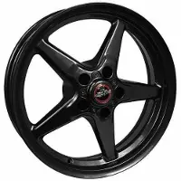 Race Star 92 Drag Star Bracket Racer 17x9.5 5x4.75BC 6.00BS Gloss Black Wheel - 92-795252B