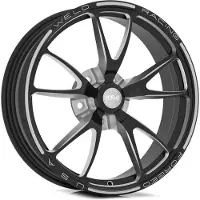 Weld Full Throttle 1-Piece 15x3.5 / Strange Spindle MT / 1.75in. BS Black Wheel - Non-Beadlock