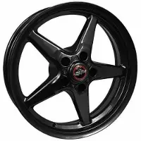 Race Star 92 Drag Star Bracket Racer 15x10 5x4.50BC 6.25BS Gloss Black Wheel