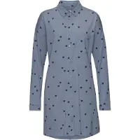 Vivance nachthemd blauw female | Maat: L/XL